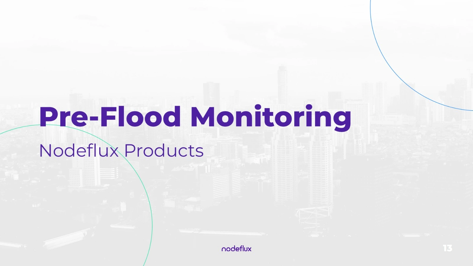 Pre-Flood Monitoring